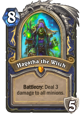 Hagatha The Witch Card