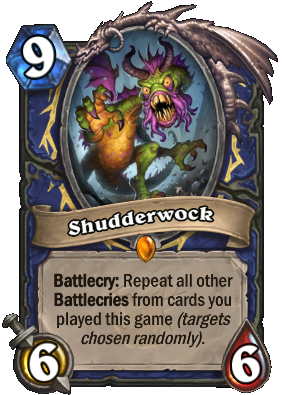 Shudderwock Card