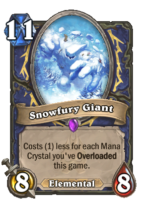 SnowfuryGiant Card