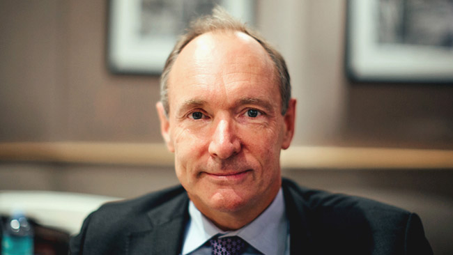 Billede af Tim Bernes Lee